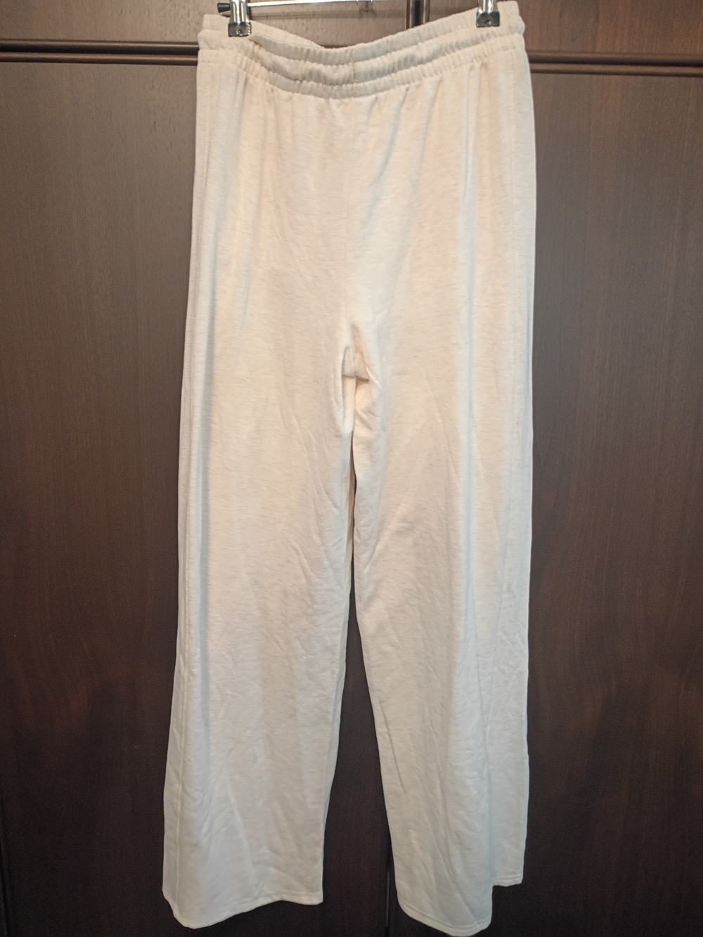 Manifest Offline Cream Wide-Leg Lounge Pants Size M